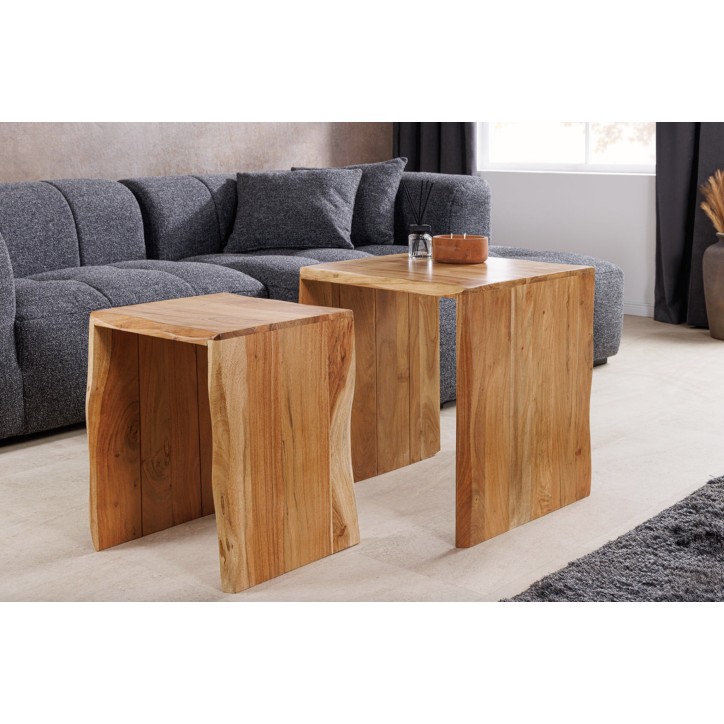 Mesa de centro MAMMUT 55 cm - Set de 2