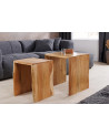 Mesa de centro MAMMUT 55 cm - Set de 2