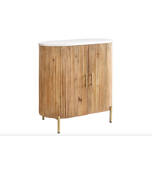 Console CHIC 70 cm en bois de manguier naturel