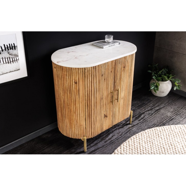 Console CHIC 70 cm en bois de manguier naturel