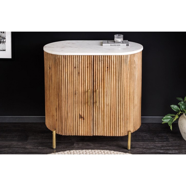 Console CHIC 70 cm en bois de manguier naturel