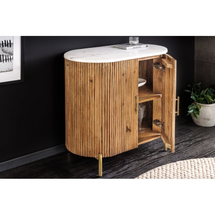 Consola CHIC 70 cm en madera de mango natural