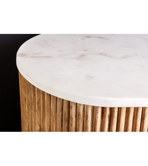 Console CHIC 70 cm en bois de manguier naturel