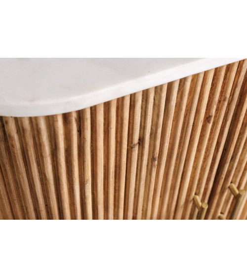 Consola CHIC 70 cm en madera de mango natural