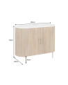 Buffet CHIC 105 cm en bois de manguier naturel