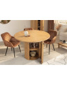 Table de repas ronde TRES CHIC Ø120 cm