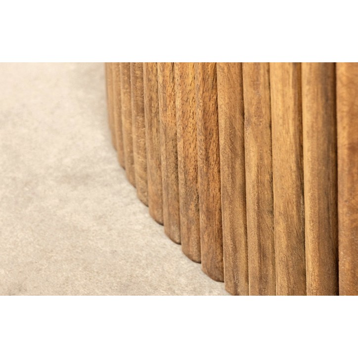 Table de repas ronde TRES CHIC Ø120 cm