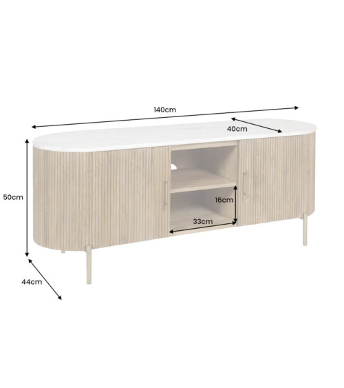 Meuble Tv - CHIC 140 cm