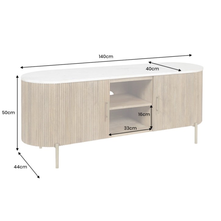 Meuble Tv - CHIC 140 cm