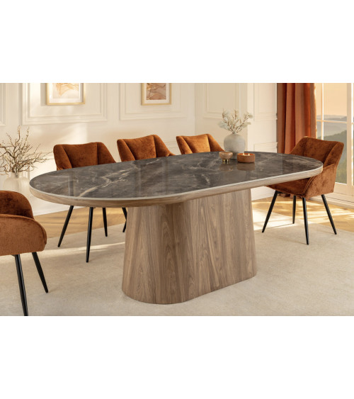 Tavolo da salotto UNIQUE 200 cm ovale