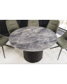 Table de salon UNIQUE 120 cm ronde - noir