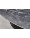 Table de salon UNIQUE 120 cm ronde - noir