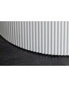 Mesa de centro UNIQUE redonda 120 cm - blanco