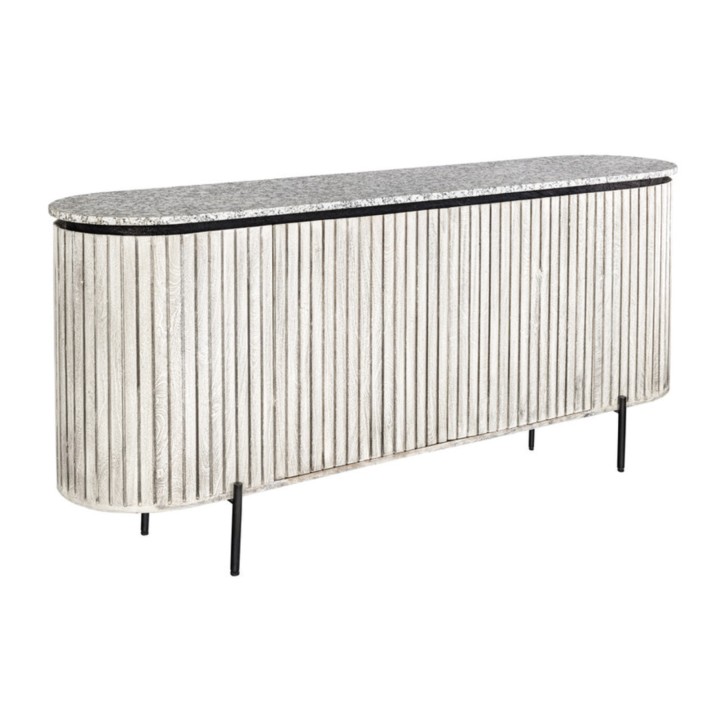 Buffet ADLON 170 cm in legno di mango grigio