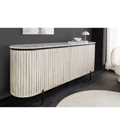 Buffet ADLON 170 cm in legno di mango grigio