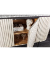 Buffet ADLON 170 cm en bois de manguier brossé