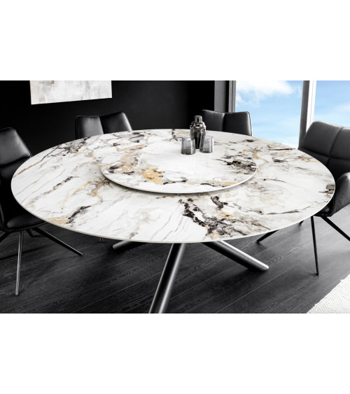 Tavolo da pranzo SPIN Ø150 cm