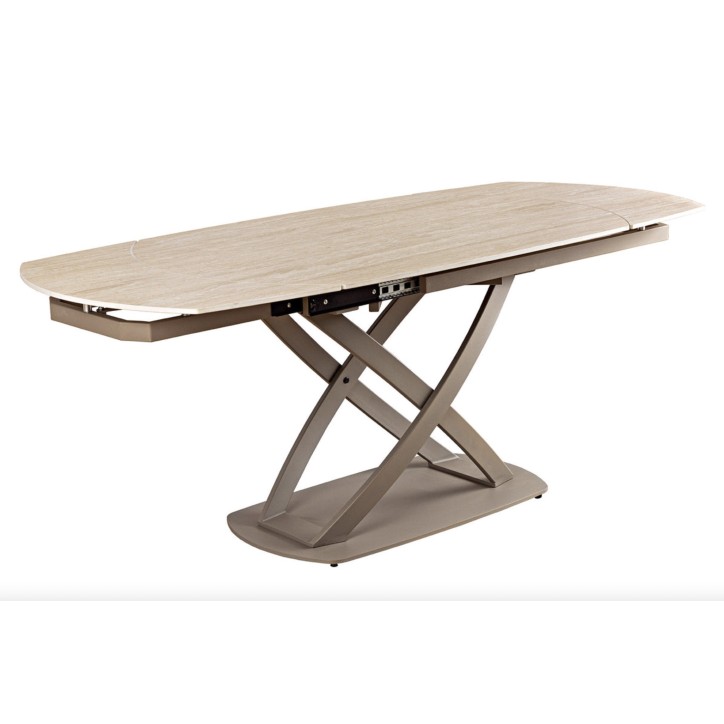 Table INCEPTION 130-190 cm - Naturel