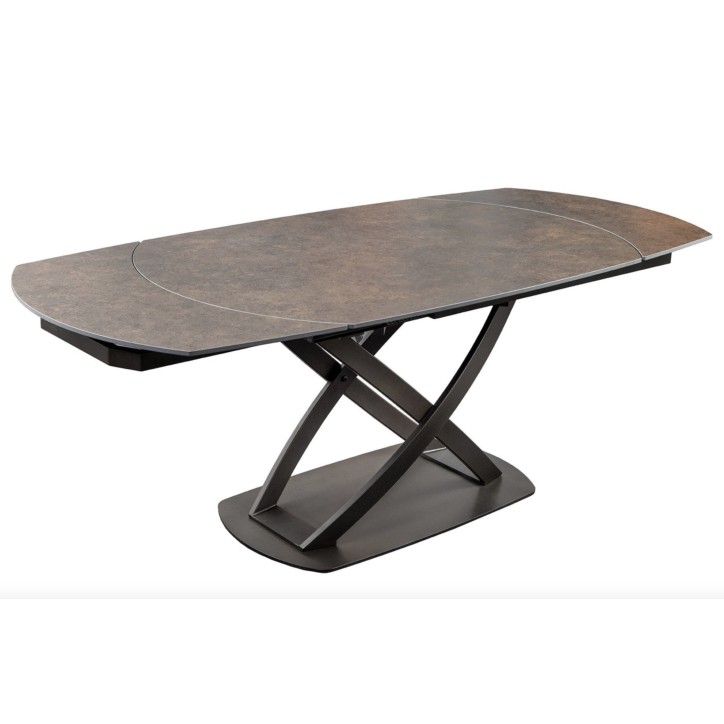 Mesa INCEPTION extensible 130-190 cm - Acabado óxido