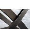 Table INCEPTION 130-190 cm extensible - Finition rouille