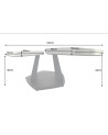 Table basse MOVEMENT 80-130 cm - Anthracite, gris