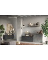 Buffet FREEDOM béton/plomb 200 cm