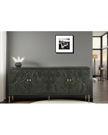 Buffet PEACOCK 175 cm en bois de manguier