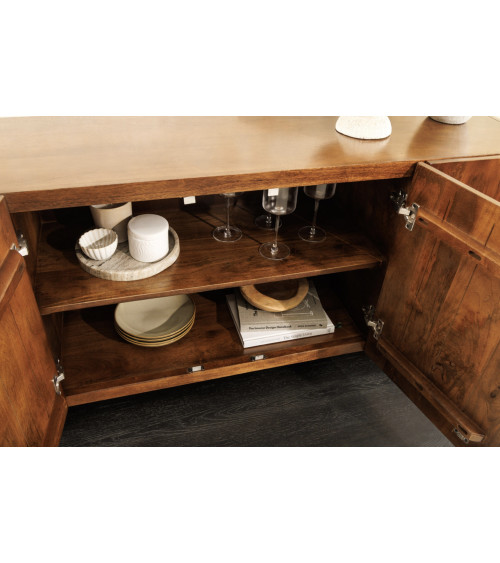 Aparador BRASIL 175 cm en madera de mango marrón