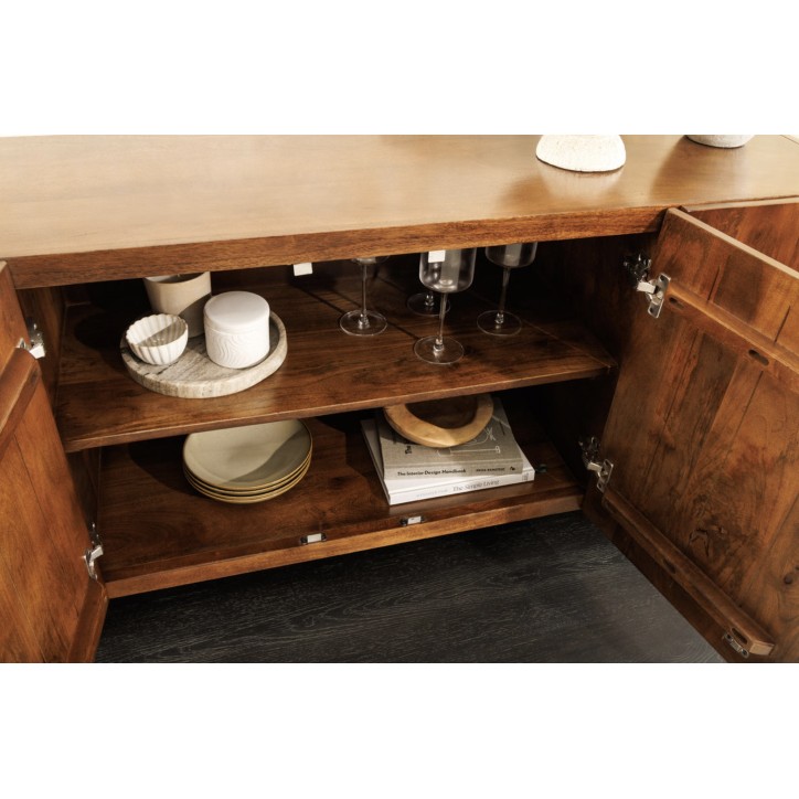 Aparador BRASIL 175 cm en madera de mango marrón