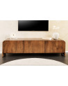 Mueble TV BRASIL 160 cm en madera de mango marrón