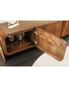 Meuble TV BRASIL 160 cm en bois de manguier brun