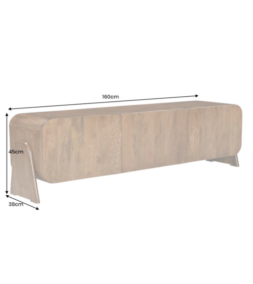 EVAD harmaa lipasto - design lipasto