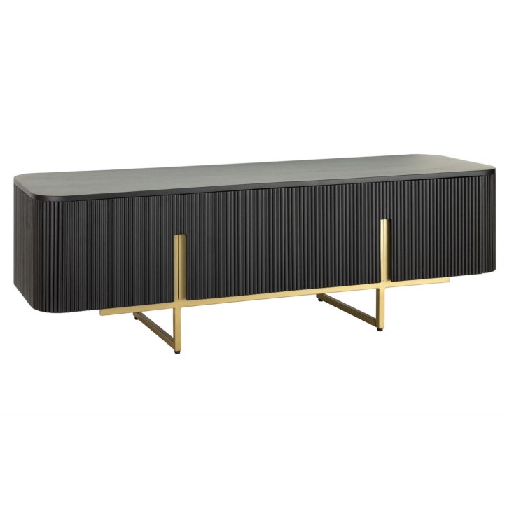 Mobile TV GATSBY 160 cm in stile rétro in legno di mango