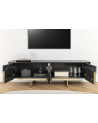 Mueble TV GATSBY 160 cm estilo retro en madera de mango