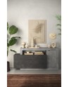 Buffet FREEDOM Béton/plomb 160 cm
