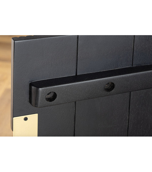 Meuble TV GATSBY 160 cm style rétro en bois de manguier