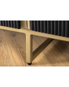 Meuble TV GATSBY 160 cm style rétro en bois de manguier