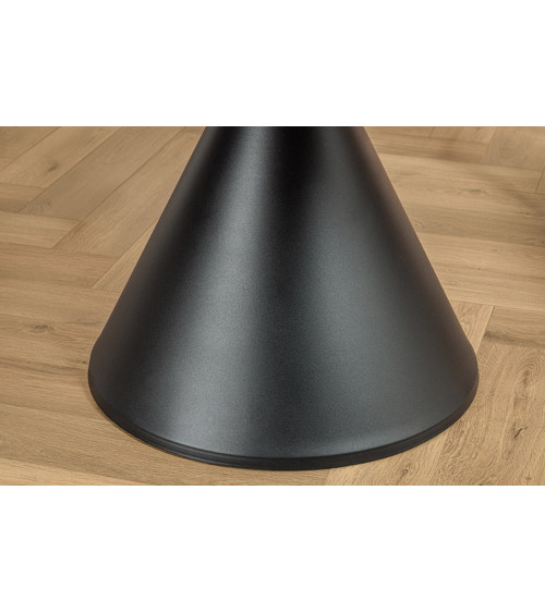Mesa SIGNATURE redonda 135 cm - Efecto mármol gris