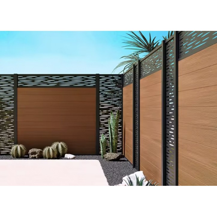 Valla de aluminio Lola 190x190 cm