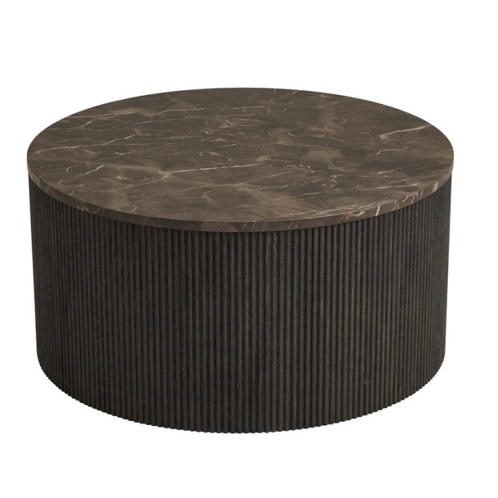 Mesa de centro Rota - ø80x40 cm