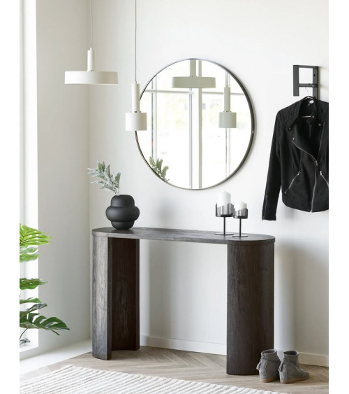 Console Bibione noir - 38x114x75cm