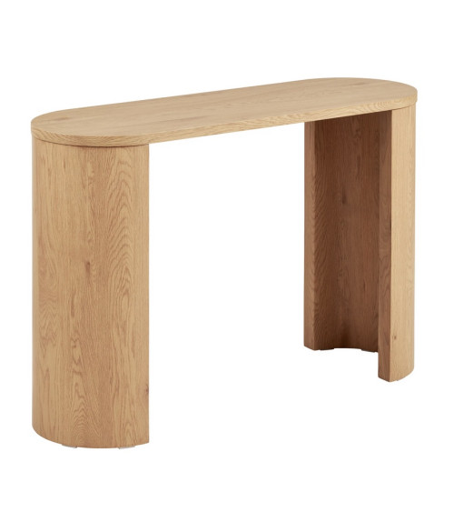 Consola Bibione roble 38x114x75 cm
