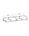 Aparador Albion 108 cm - 2 puertas, 2 cajones