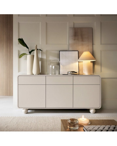 Buffet Albion 160cm - 3 portes, 3 tiroirs