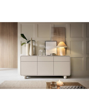 Buffet Albion 160cm - 3 portes, 3 tiroirs