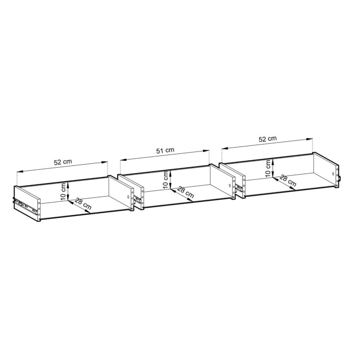 Mueble TV Albion - 180 cm