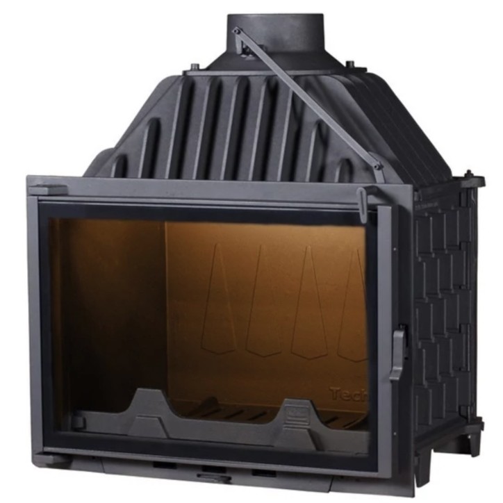 Insert cheminée Charlotte - noir 13kW