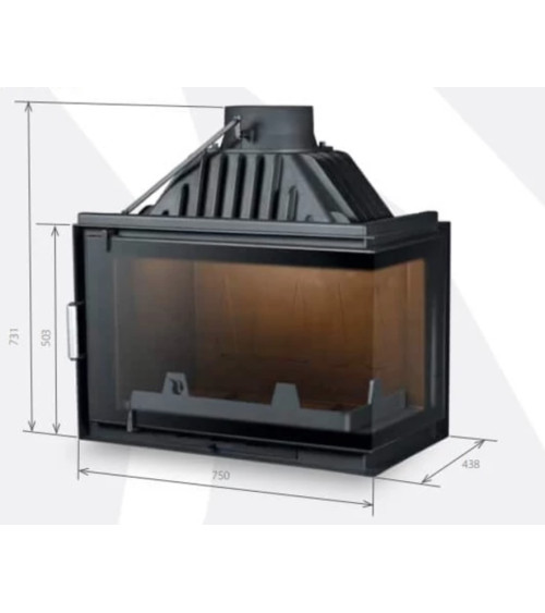 copy of OSAKA bio-ethanol haard 3.0 kw zwart