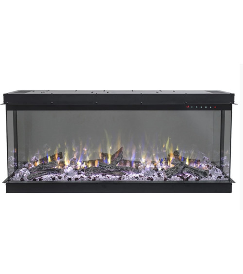 Cheminée électrique encastrable Solène 104cm - 750 / 1500 W
