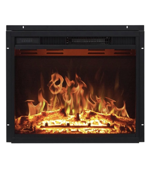 Chimenea eléctrica empotrable Lisa 74cm - 900 / 1800 W